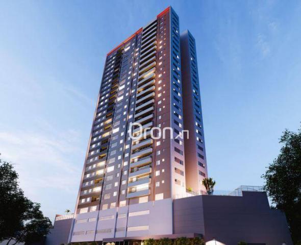 Apartamento com 3 dormitórios à venda, 87 m² por R$ 405.000,00 - Setor Pedro Ludovico - Go - Foto 3