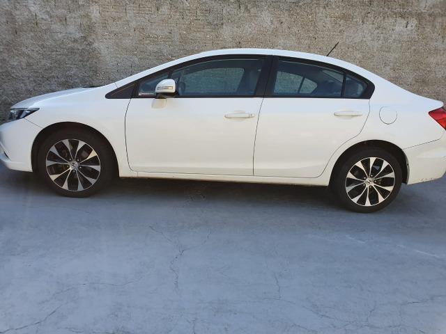 Honda Civic 2015 LXR Flex Branco - Completo - Foto 7