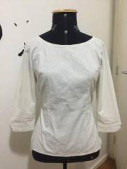 modelo blusa branca