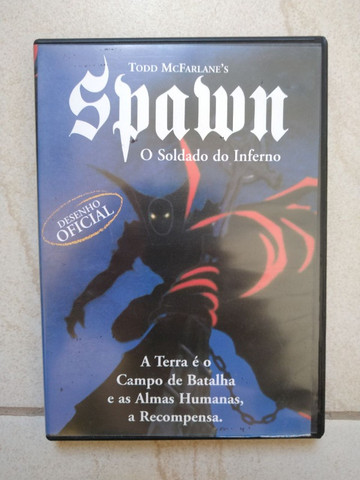 DVD Spawn, o Soldado do Inferno. Desenho animado oficial de 2002