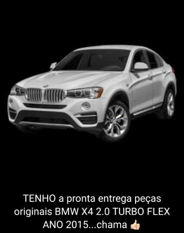 BMW X4 2.0 turbo flex 2015 para retirada de peças