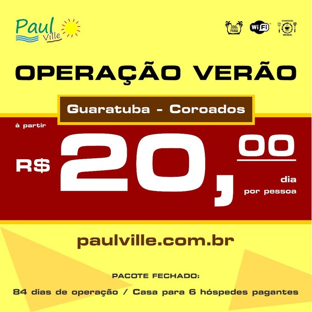 Operação verão reserve agora