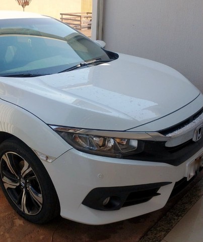 HONDA CIVIC 2019/19 BRANCO PEROLIZADO EXL