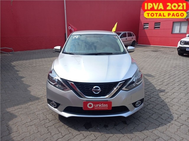 NISSAN SENTRA 2019 2.0 SV 16V FLEXSTART 4P AUTOMÁTICO