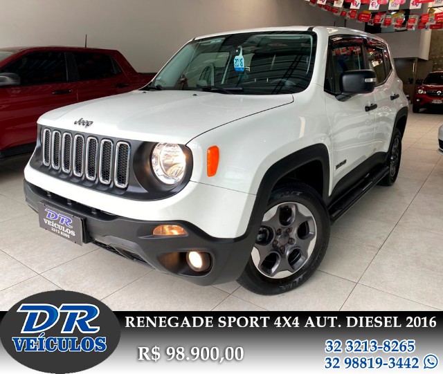 RENEGADE SPORT 4X4 AUT. DIESEL 2016