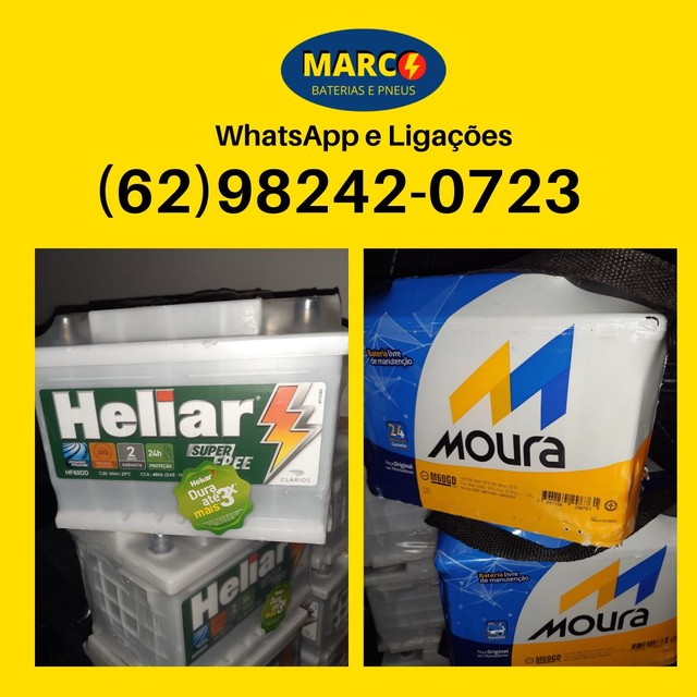 Bateria a Base de Troca Bateria 38Ah Bateria 52Ah Bateria 75Amperes - Foto 3