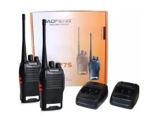 Rádio Comunicador Walk Talk Baofeng Bf-777s + Fone De Ouvido - Foto 2