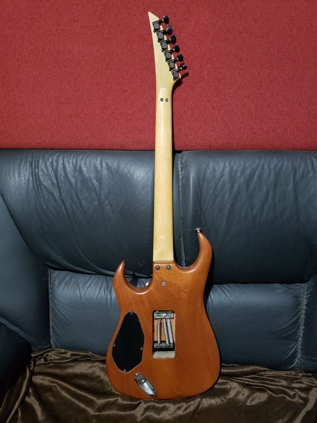 Guitarra Customizada Luthier Tarso Mogno Maciço Gotoh Custom Dolphin Antiga. - Foto 6