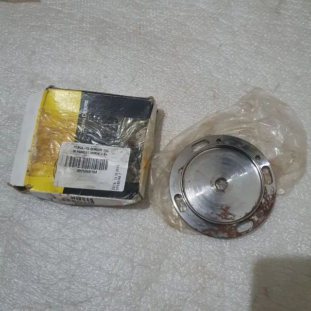 John deere equipamentos placa suporte sensor nova original F600531