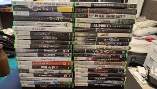 Lote 10 jogos Xbox 360 Mídia Física Originais