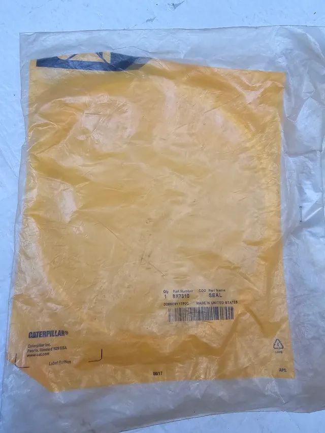 Caminhão fora estrada caterpillar anel vedação novo original 9x7310