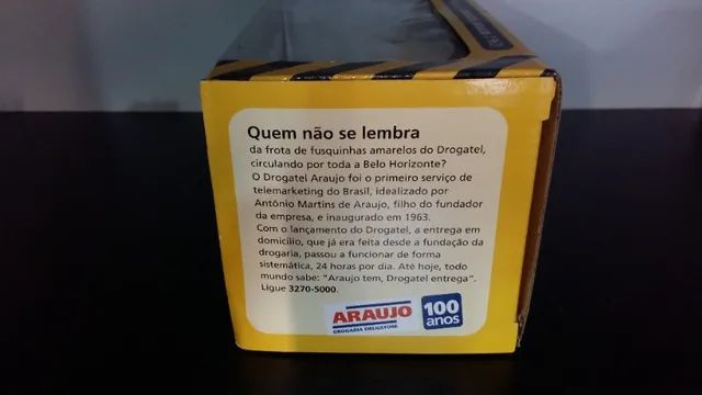 Fusca da Drogaria Araújo - Drogatel. Raridade! - Foto 4