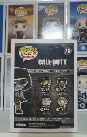 Call of Duty - Figura de Vinilo Lt. Simon 'Ghost' Riley (Funko