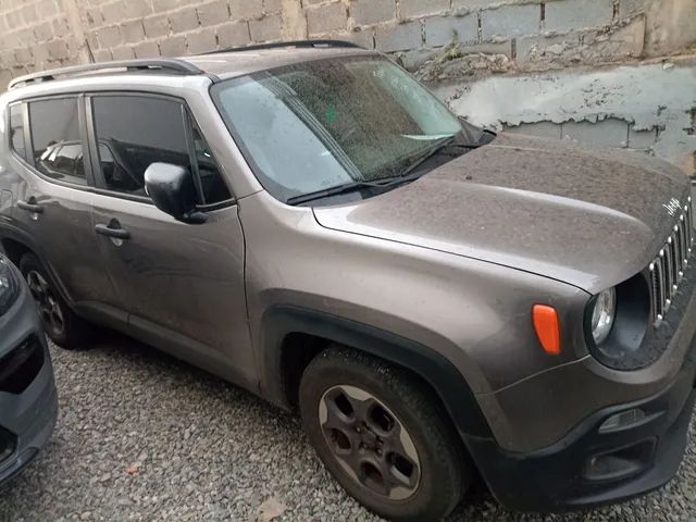 Jeep Renegade sport 1.8 flex, automático, cinza 2017