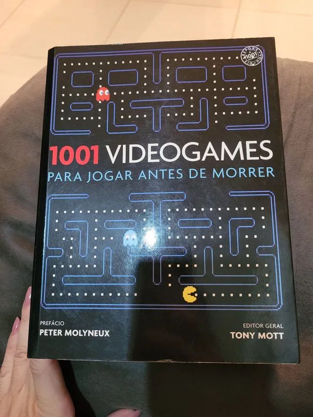 Livro 1001 video games para jogar antes de morrer