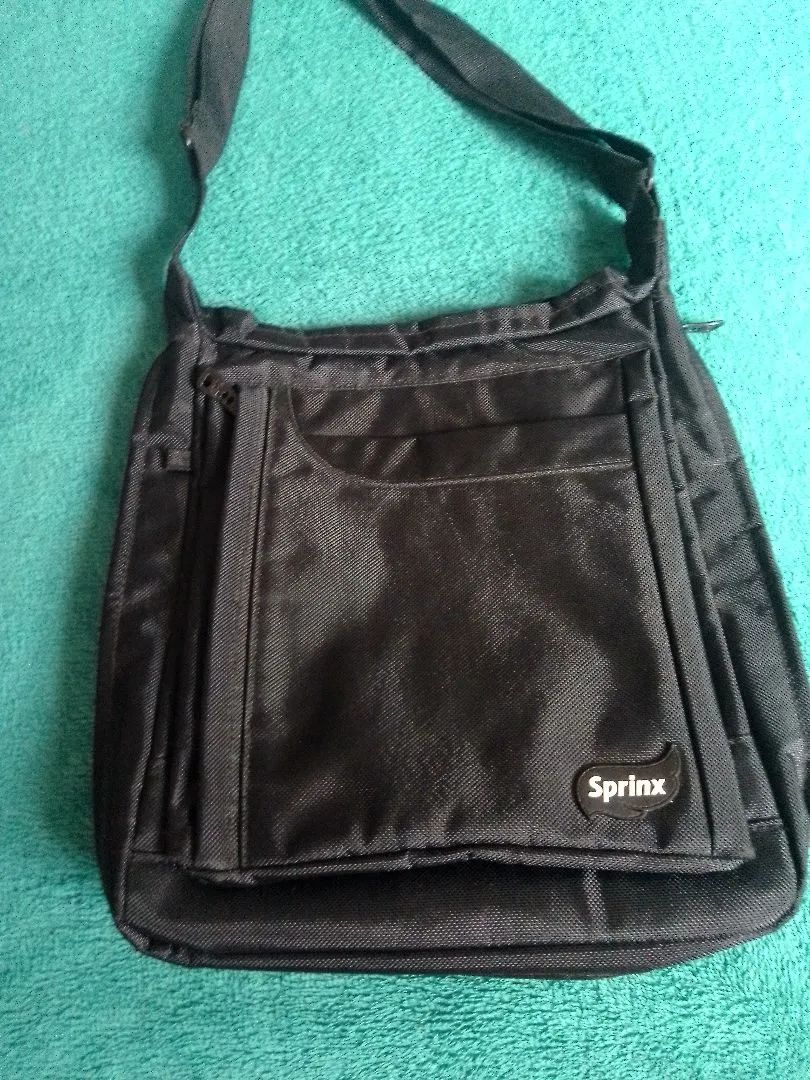 Bolsa de Ombro Masculina Preta