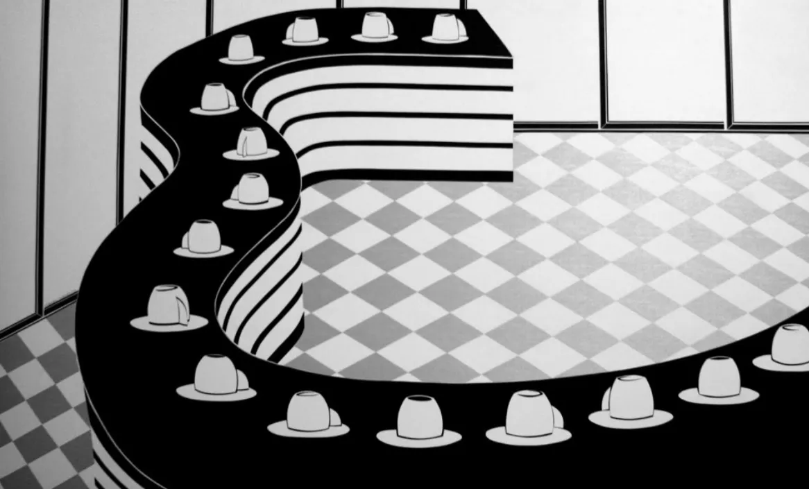Painel adesivado - Cafeteria Burnos Aires! Design Moderno!
