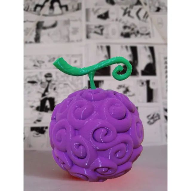 One Piece - Akuma no Mi - Gomu Gomu - impressão 3D