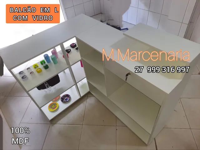 BALCÃO  EM  L  GRANDE  NOVO - Foto 3