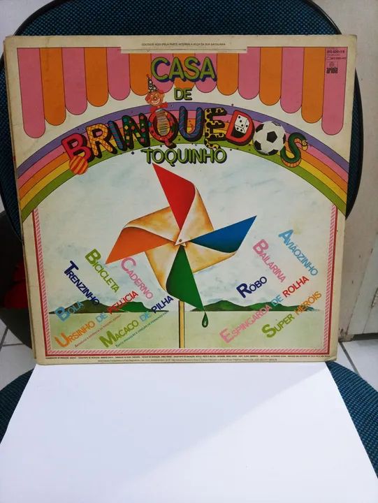 Lote 3 LP's A Casa de Brinquedos