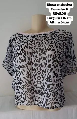 Blusas femininas tamanho G 