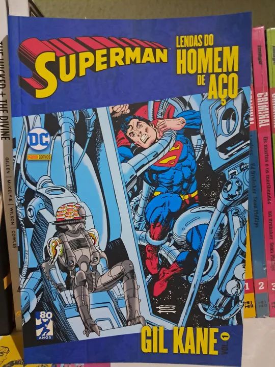 HQ Superman Lendas do Homem de Aço por Gil Kane Vol.1