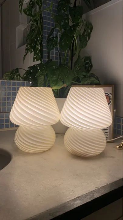 Dois Abajur de Mesa Decorativo em Estilo Vintage - Foto 3