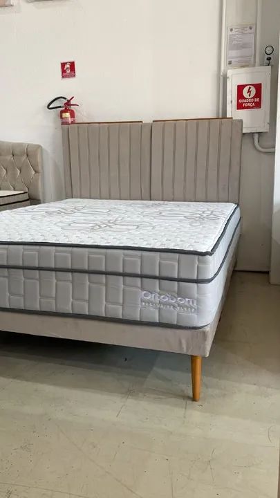 COLCHÃO QUEEN ORTOBOM 32CM EXCLUSIVE SOFISTICADO E ELEGANTE  - Foto 5