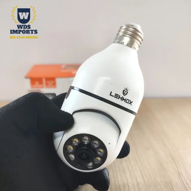 Câmera Segurança Lâmpada Smart Wifi - Foto 3
