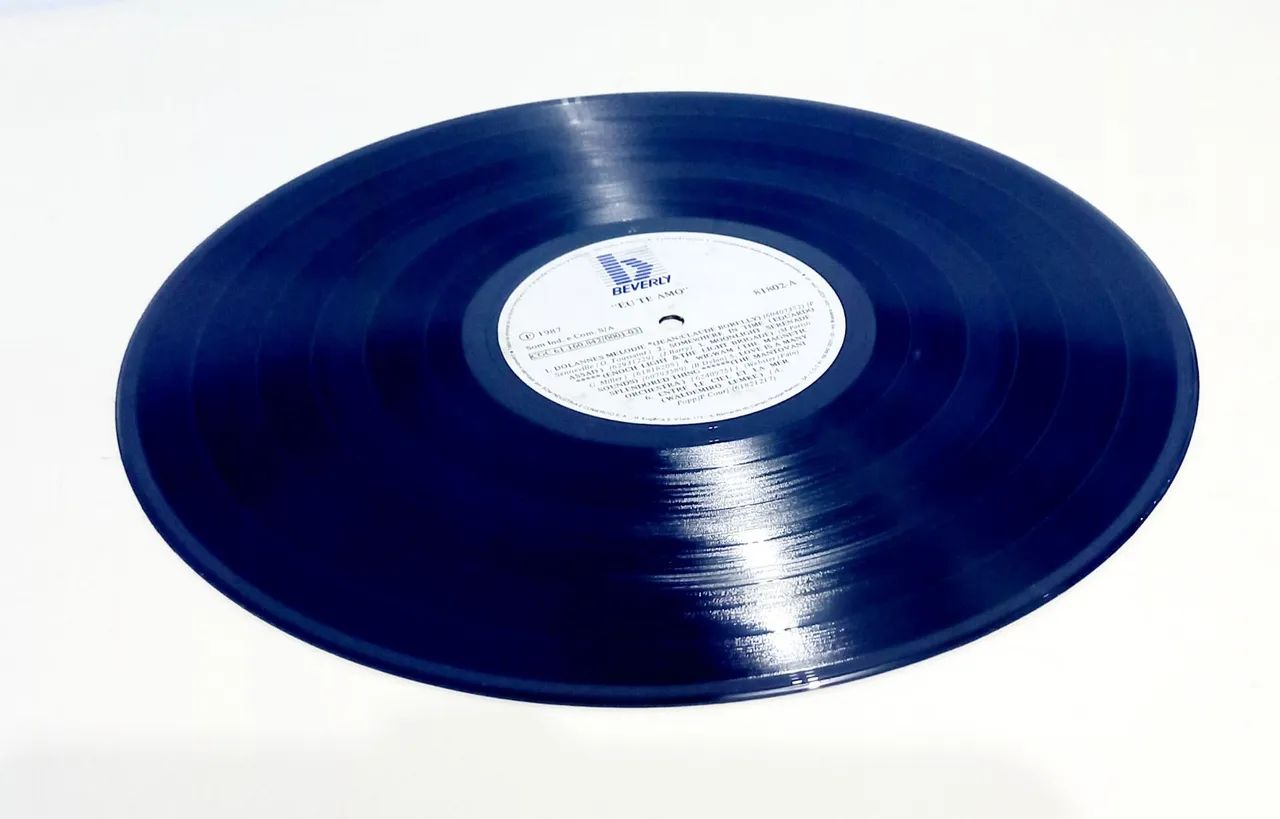 Antigo Disco de Vinil - Eu Te Amo (1987) - Foto 4