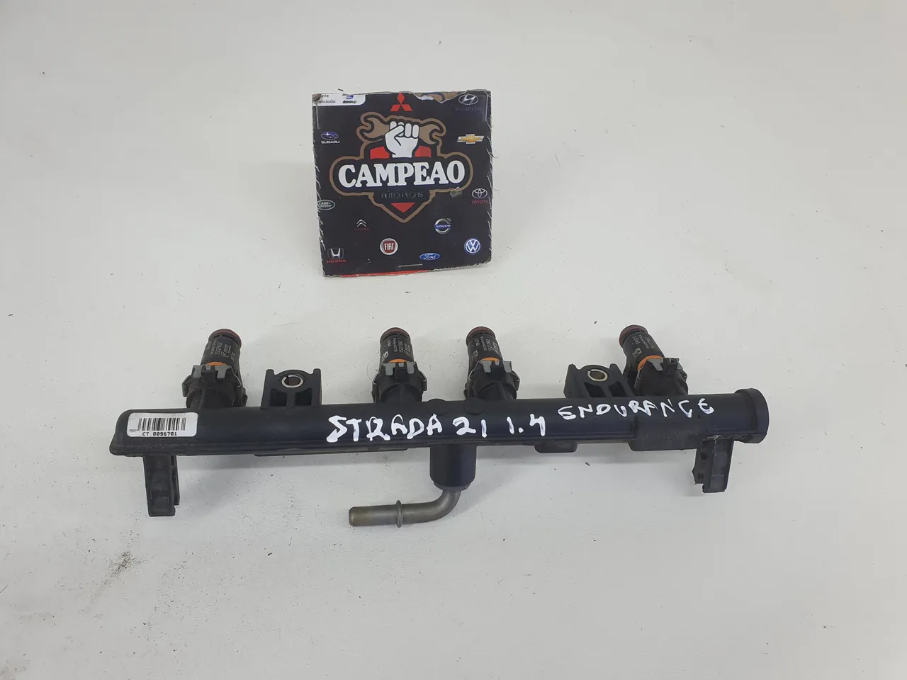 Flauta Bicos Injetores Fiat Strada Endurance 1.4 2021