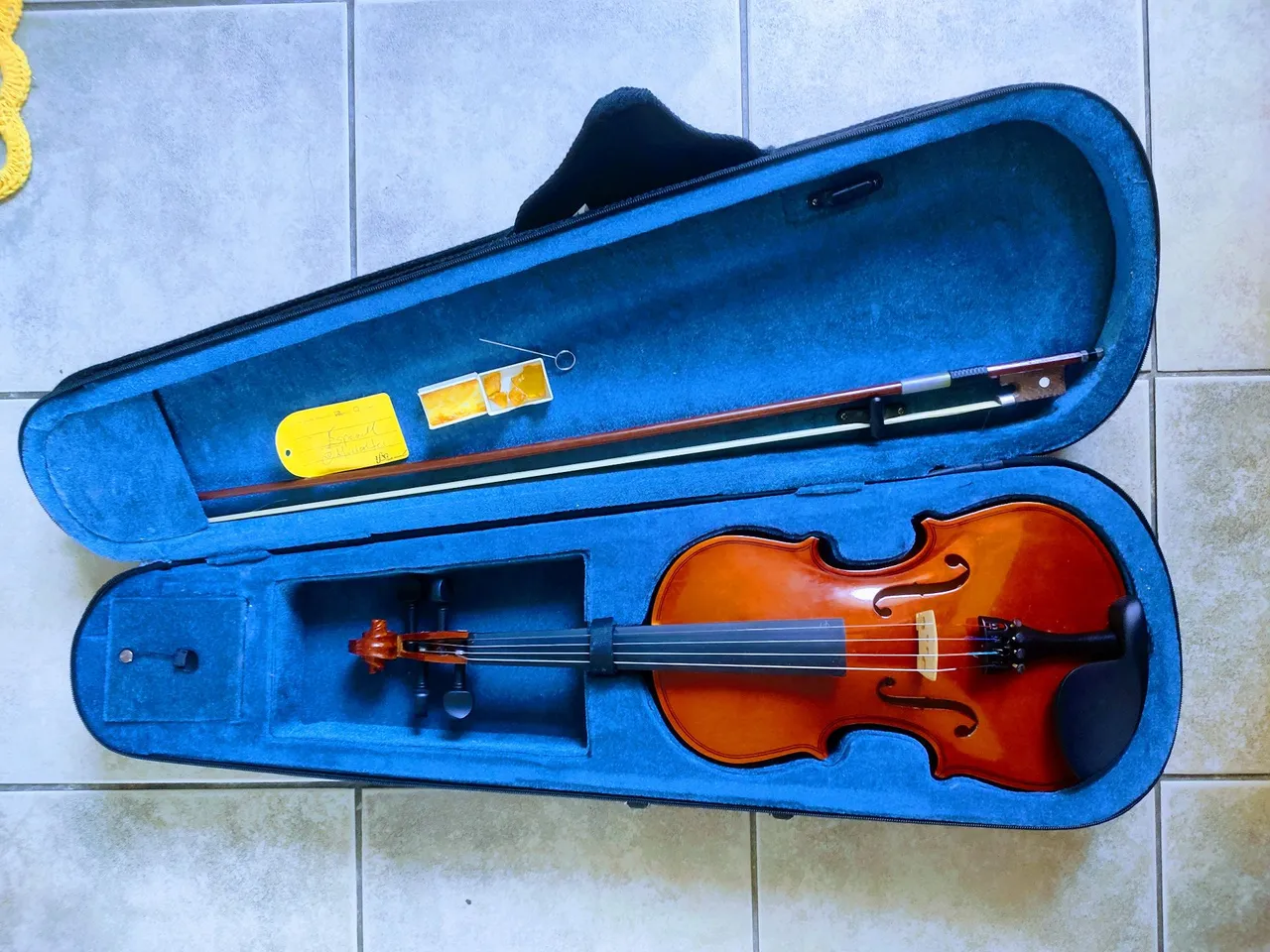 Violino Tarttan e case (PARCELO NO CARTÃO)