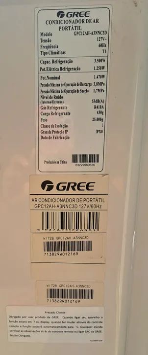 Ar Condicionado Portátil 12000BTU! GELANDO MUITOOOOO SEUS AMBIENTES! - Foto 3