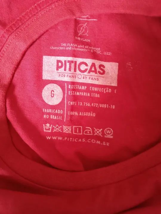 Camisa do Flash - Nova - Foto 3