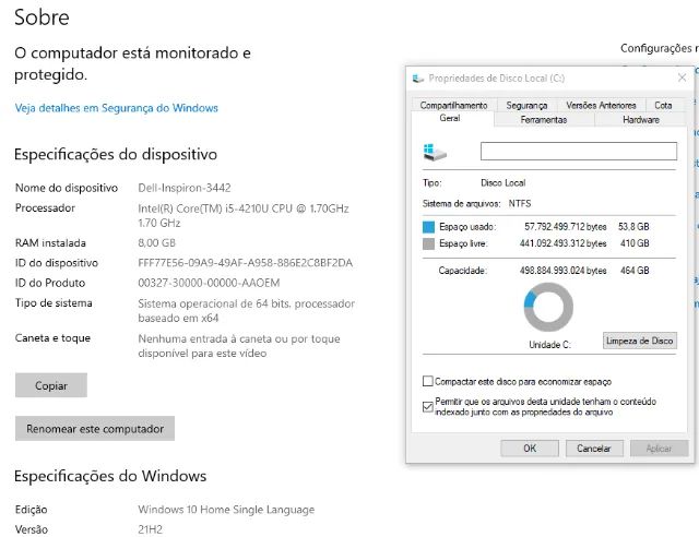 Notebook Dell Inspiron 3442 - Loja Fisica teste e retire pessoalmente 11 3242-2485 - Foto 5