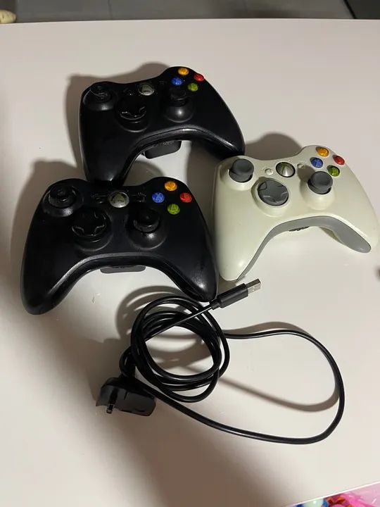 3 Controles Xbox 360  Original- Usados