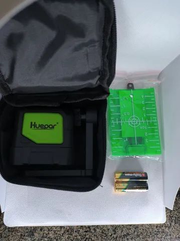 Nível a laser Huepar 2 linhas verde vertical e horizontal  - Foto 5