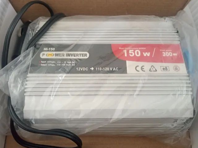 Inversor DC - AC entrada 12V saída 110V