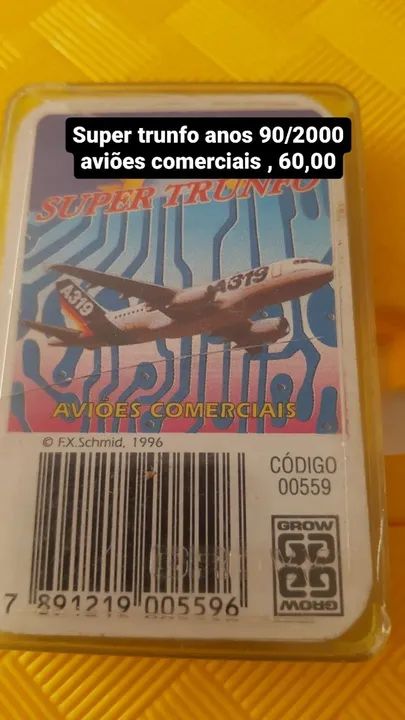 4 jogos super trunfo antigos - Foto 4