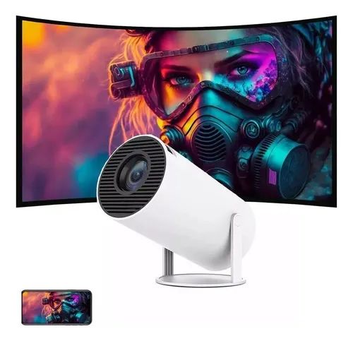 Projetor Wifi Suporta 4k 1080p Android 11 Portátil Cor Branco 110/220V