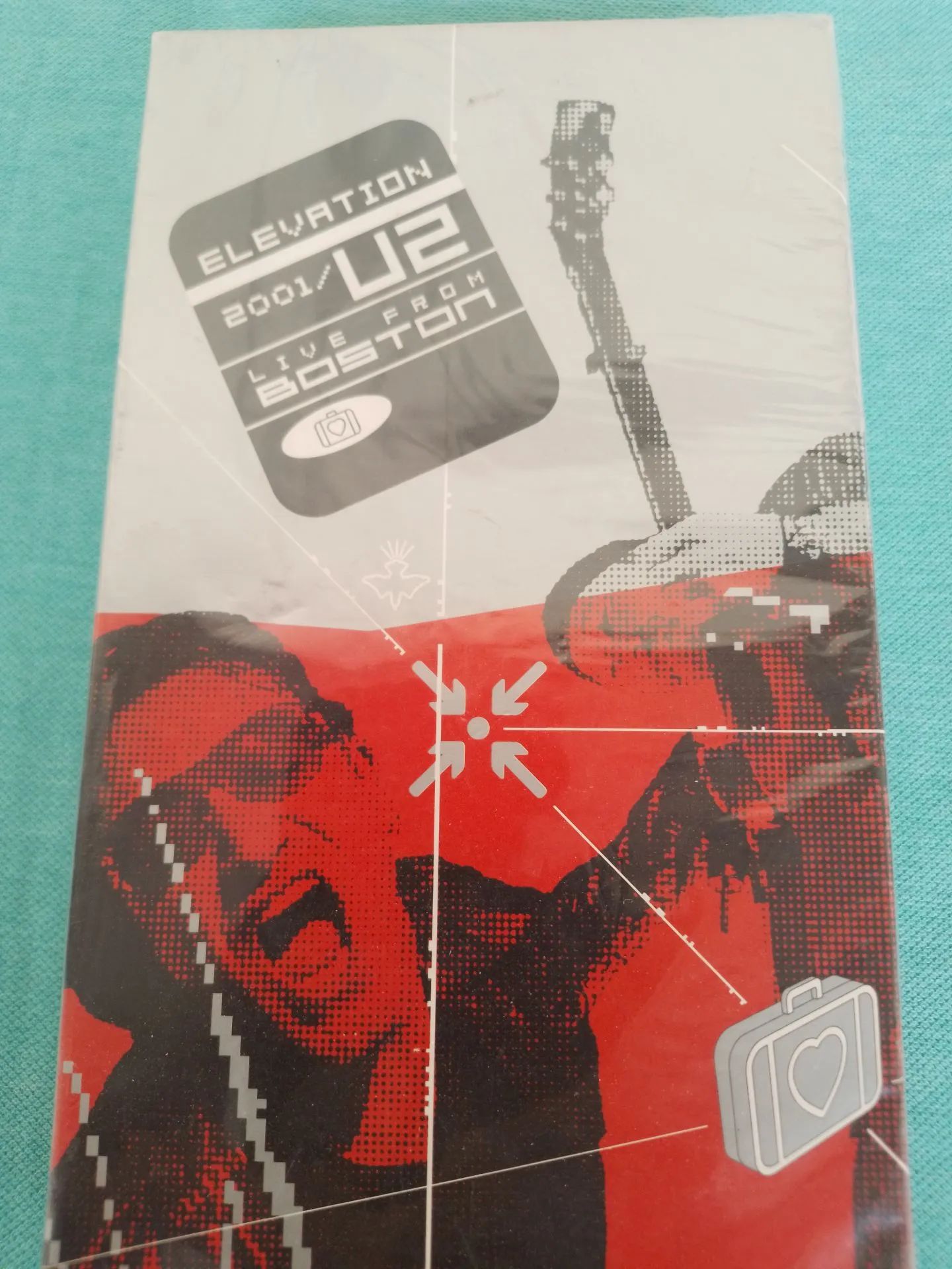 Fita de vídeo lacrada U2 Elevation 2001 - Live From Boston - Original