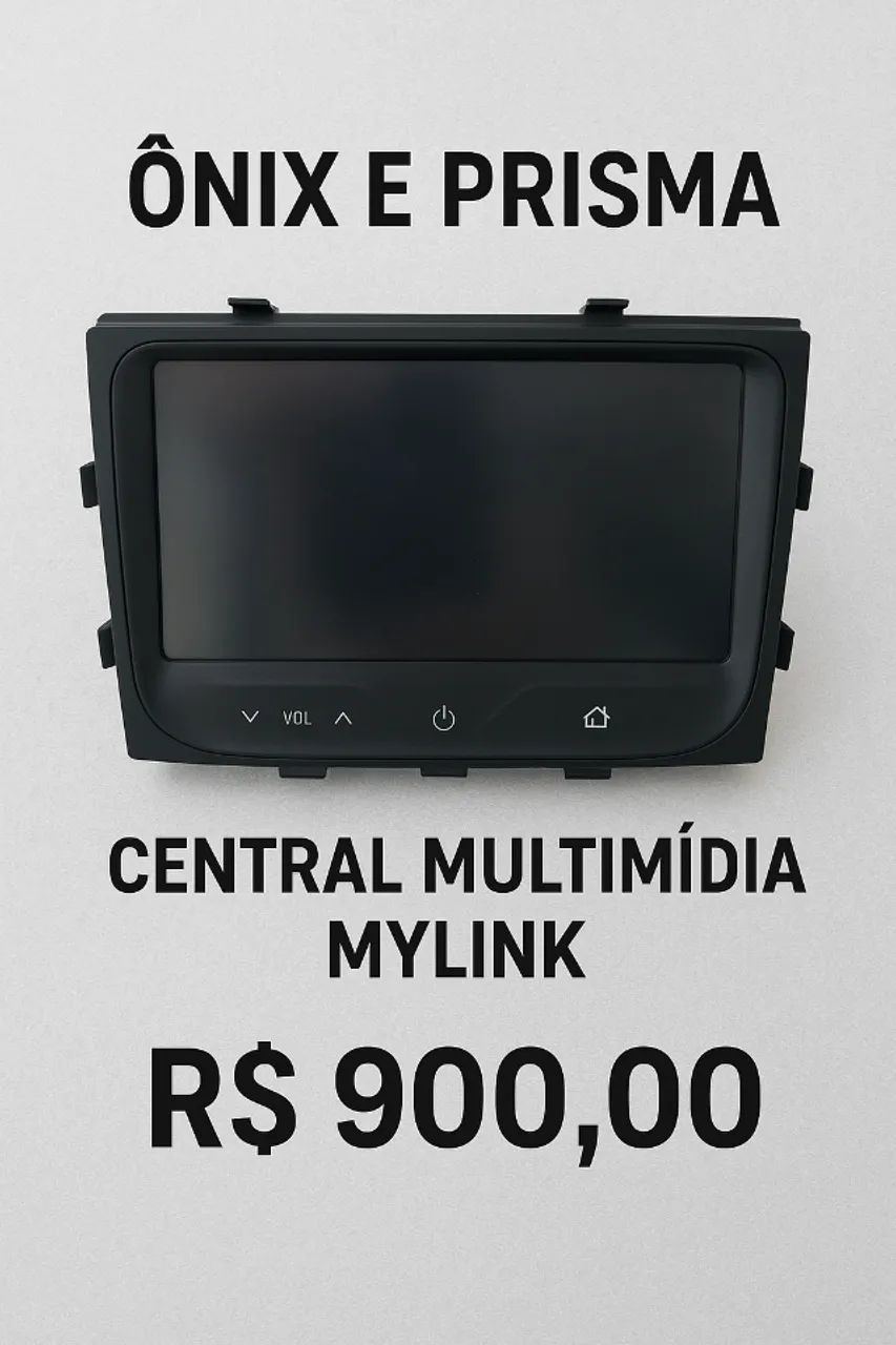 Central Multimidia MyLink 1 Ônix e Prisma - Peças para carros
