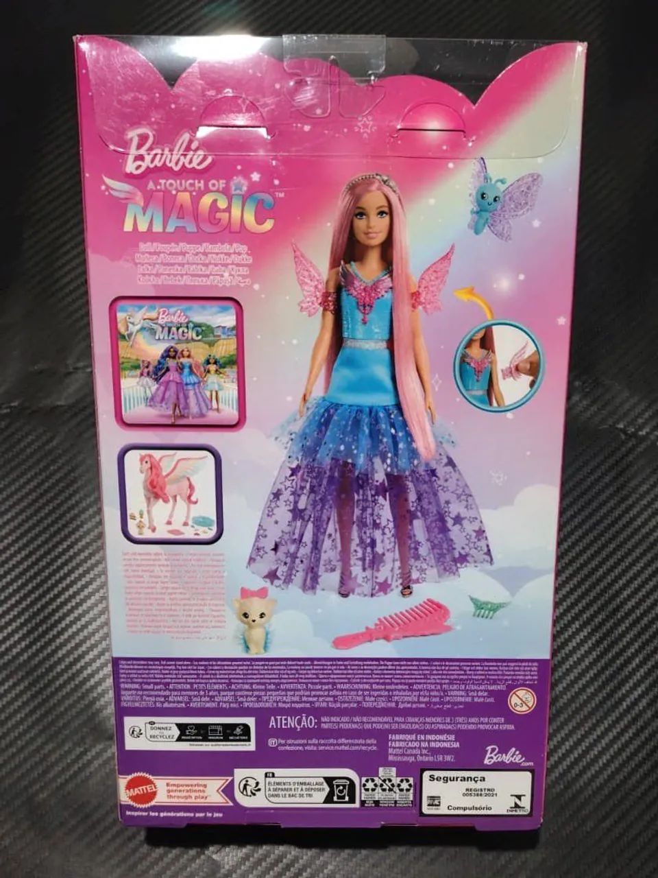 Boneca Barbie Malibu Um Toque de Magia Netflix 3+HLC32Mattel - Foto 2