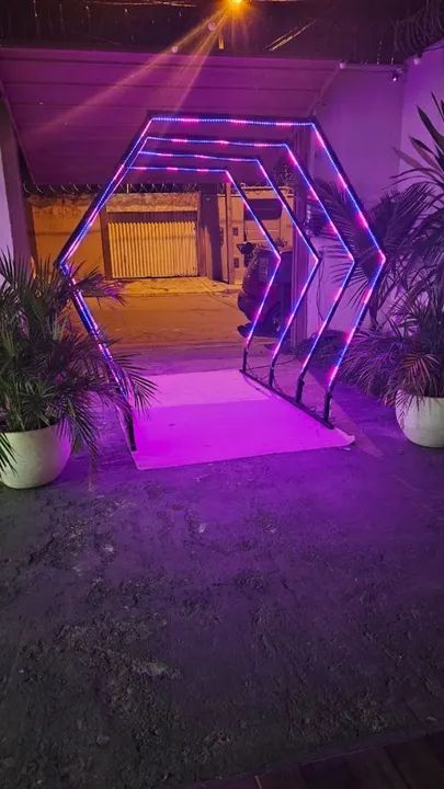 Túnel led iluminação especial profissional 