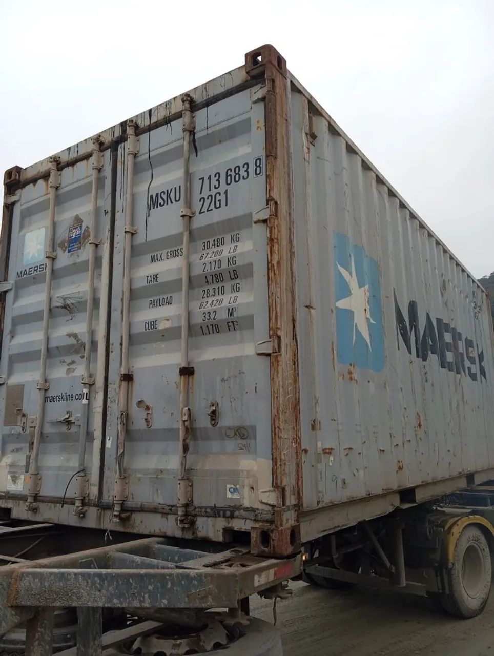 Container Marítimo 20DC 6 MTS