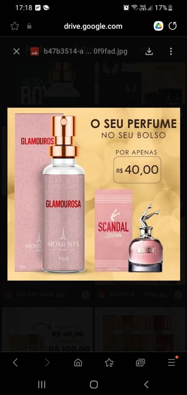 Perfume de bolso moments paris - Beleza e Cuidados Pessoais