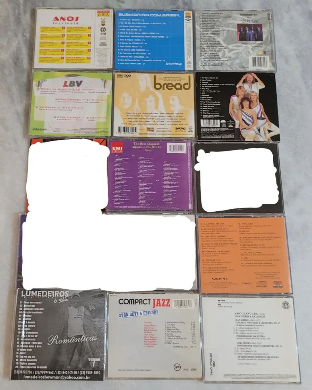 Cds Queen, Abba, Jazz, Best Os Bread, The Clássico Álbum  - Foto 2