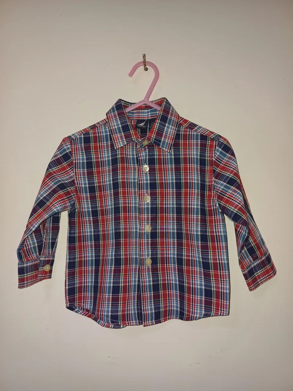 Camisa Xadrez Náutica Infantil - Elegância para os pequenos