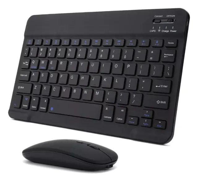 Kit teclado e mouse bluetooth 5.2, pc, iPhone, Android! - Foto 4
