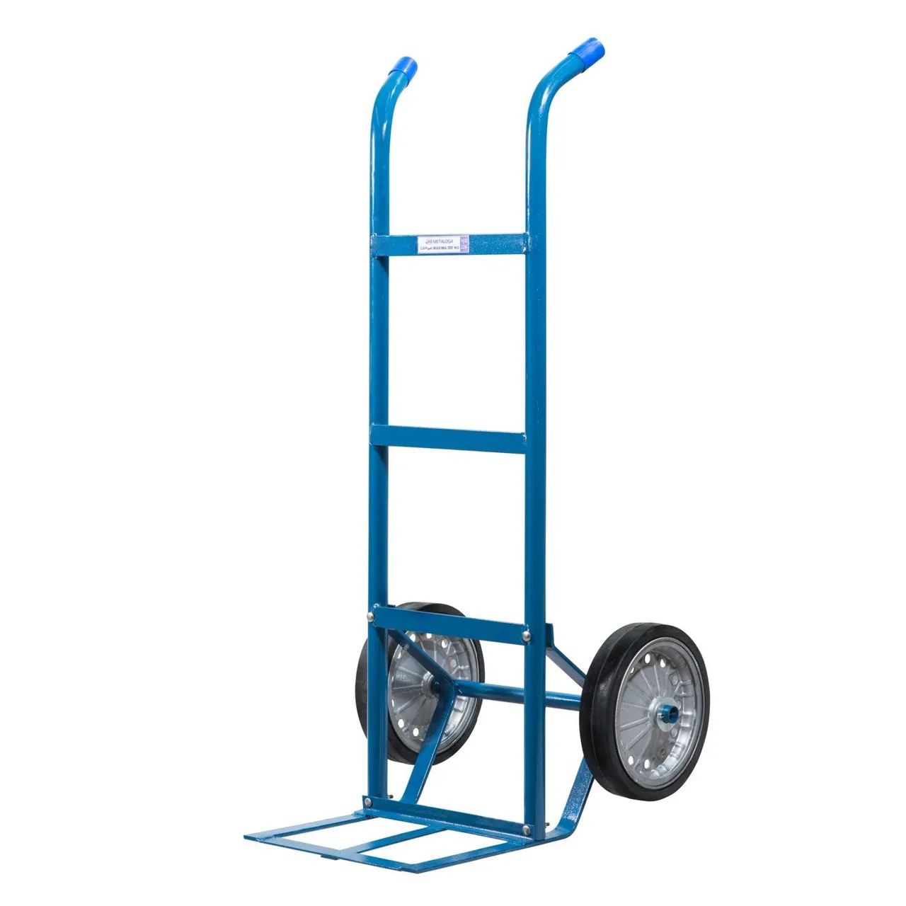 Carrinho carga 200kg  pneu maciço 